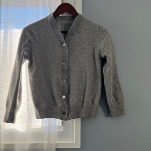 Wool Cardigan Sweater